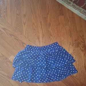 Misses sz m Aeropostale polka dot skirt